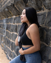 Load image into Gallery viewer, Black Heather Gym ECO Towel