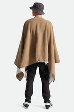 Load image into Gallery viewer, Bowery Poncho - Oatmeal