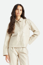 Load image into Gallery viewer, Survey Boxy Chore Coat - Beige