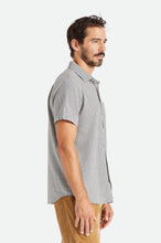 Load image into Gallery viewer, Charter Gingham S/S Woven - Black/Off White