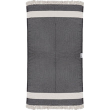 Load image into Gallery viewer, Black Diamond Turkish Towel