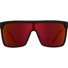 Load image into Gallery viewer, Flynn Soft Matte Black Red Fade - HD Plus Gray Green with Red Light Spectra Mirror