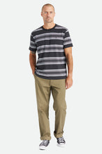 Load image into Gallery viewer, Hilt Utility S/S Knit - Black/Beige/Off White