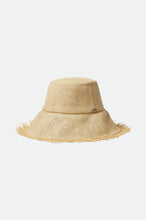 Load image into Gallery viewer, Alice Straw Bucket Hat - Tan