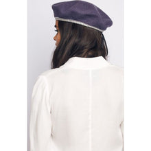Load image into Gallery viewer, LENNON W BERET - WASHED NAVY