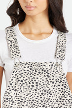Load image into Gallery viewer, Christina Crop Overall - Beige Cheetah