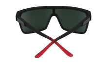 Load image into Gallery viewer, Flynn Soft Matte Black Red Fade - HD Plus Gray Green with Red Light Spectra Mirror