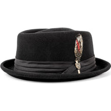 Load image into Gallery viewer, Stout Pork Pie - Black/Black