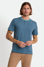 Load image into Gallery viewer, Hilt S/S Henley Knit - Ocean/Washed Navy