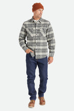 Load image into Gallery viewer, Bowery Heavy Weight L/S Flannel - Black/Charcoal