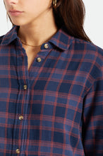 Load image into Gallery viewer, Bowery Women's Soft Weave L/S Flannel - Military Olive