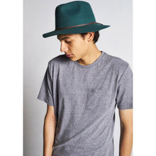 Load image into Gallery viewer, Wesley Fedora - Black