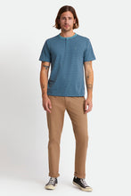 Load image into Gallery viewer, Hilt S/S Henley Knit - Ocean/Washed Navy