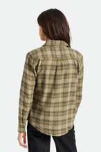 Load image into Gallery viewer, Bowery Women's Soft Weave L/S Flannel - Military Olive