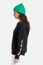 Load image into Gallery viewer, Love Not War Crew - Black