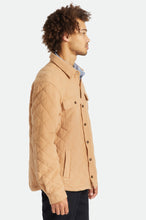 Load image into Gallery viewer, Coors Cass Quilted Fleece Jacket - Rocky Brown