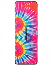 Load image into Gallery viewer, Tie Dye Rainbow Golf ECO Towel