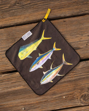 Load image into Gallery viewer, Amadeo Bachar Fish Stack Fishing ECO Towel