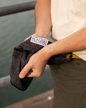 Load image into Gallery viewer, Black Heather Fishing ECO Towel