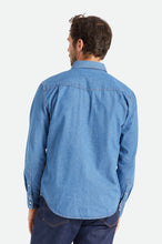 Load image into Gallery viewer, Willie Nelson L/S Woven - Worn Denim