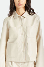 Load image into Gallery viewer, Survey Boxy Chore Coat - Beige