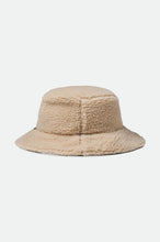 Load image into Gallery viewer, Petra Reversible Bucket Hat - Military Olive/Dove Sherpa