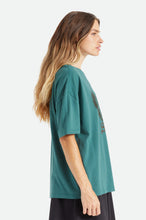 Load image into Gallery viewer, Freebird Oversized Boyfriend Tee - Emerald
