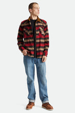 Load image into Gallery viewer, Coors Bowery Stretch L/S Flannel - Banquet Red/Brown