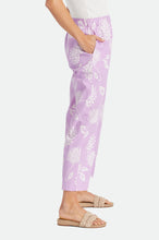 Load image into Gallery viewer, Garden Floral Crop Pant - Dove