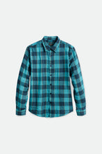 Load image into Gallery viewer, Bowery Soft Weave L/S Flannel - Teal