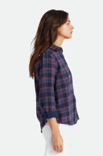 Load image into Gallery viewer, Bowery Women's Soft Weave L/S Flannel - Military Olive