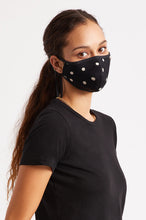 Load image into Gallery viewer, Lightweight Antimicrobial Face Mask - Black Gingham
