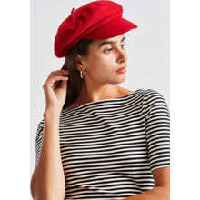 Load image into Gallery viewer, AUDREY BRIM BERET - RED