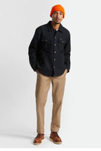 Load image into Gallery viewer, Bowery Sherpa Lined Jacket - Black