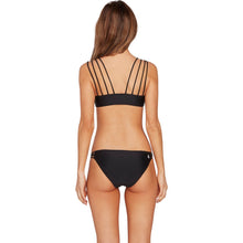 Load image into Gallery viewer, SIMPLY SOLID V NECK TOP - BLACK