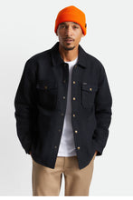 Load image into Gallery viewer, Bowery Sherpa Lined Jacket - Black
