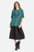 Load image into Gallery viewer, Freebird Oversized Boyfriend Tee - Emerald