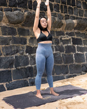 Load image into Gallery viewer, Black Heather Yoga ECO Towel
