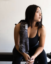 Load image into Gallery viewer, Black Marble Yoga ECO Towel
