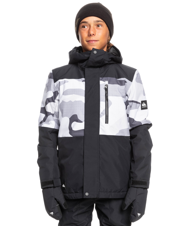 MISSION PRINTED BLOCK YOUTH JACKET