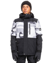 Load image into Gallery viewer, MISSION PRINTED BLOCK YOUTH JACKET
