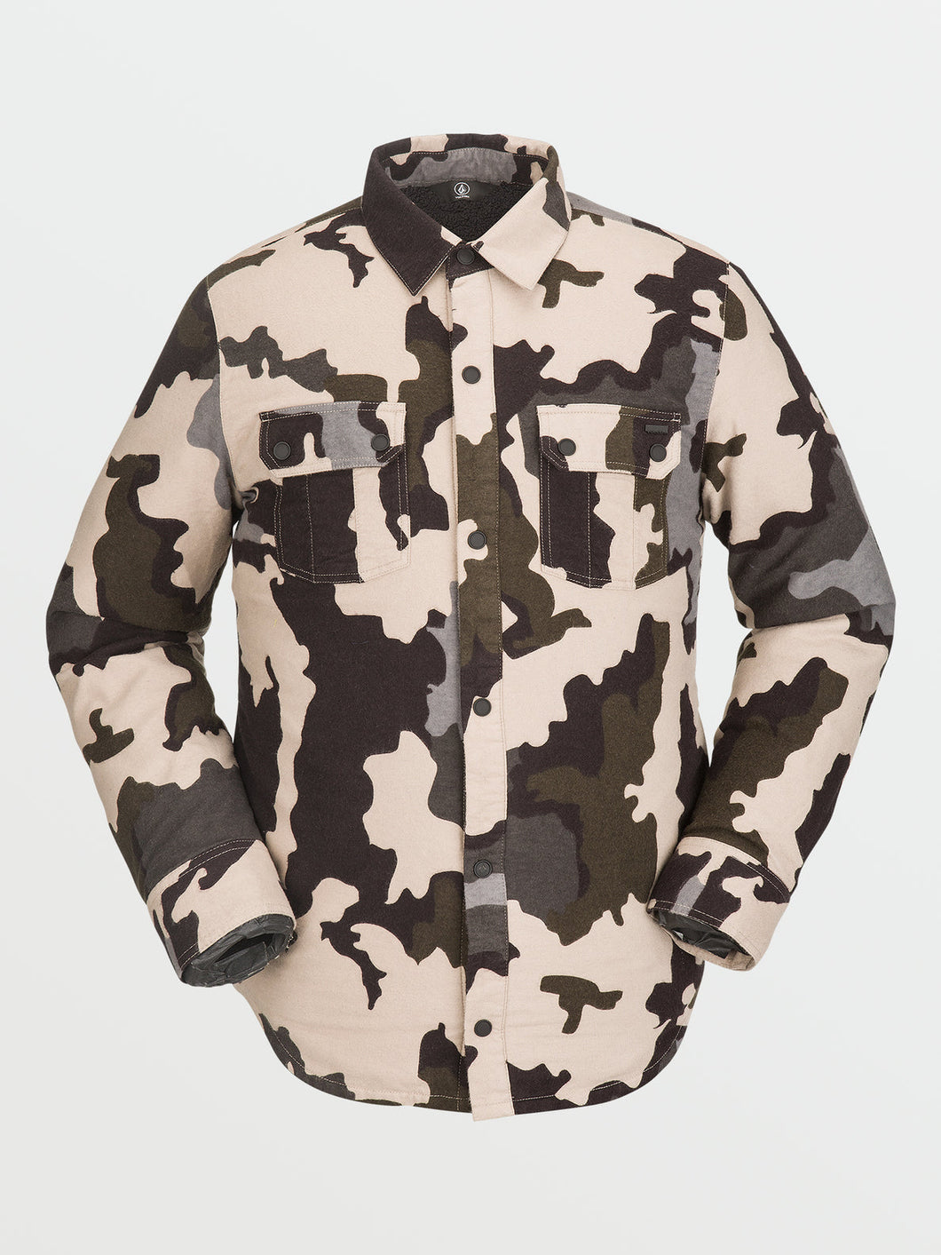 Men's Sherpa Flannel Jacket