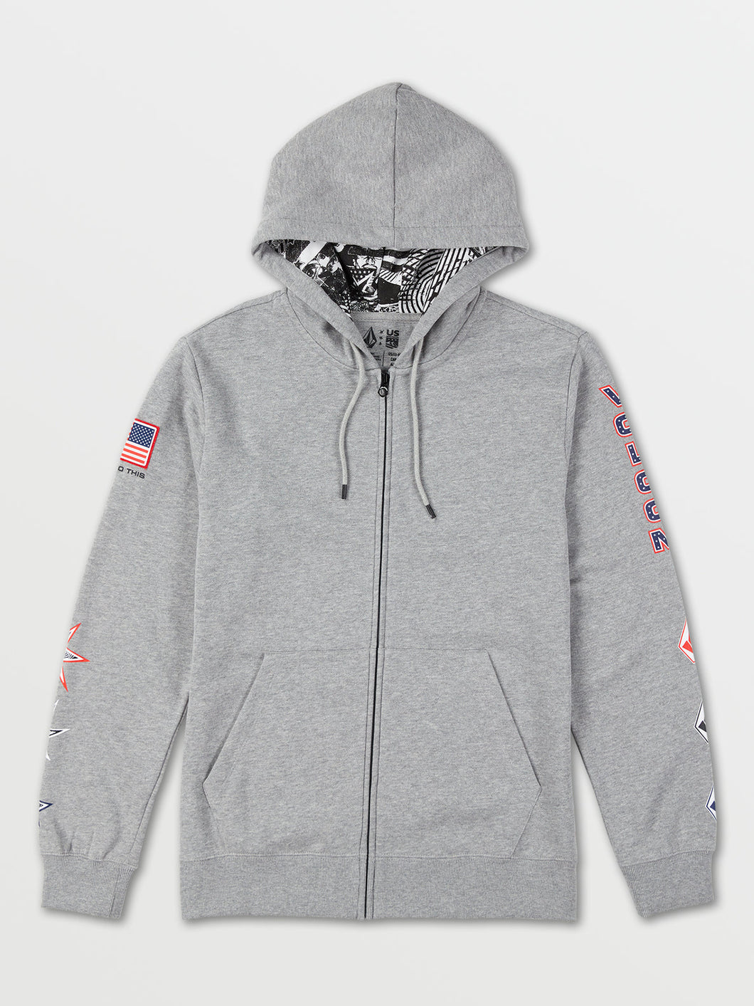 Men's USST Iconic Stone Zip