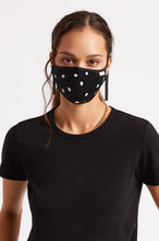 Load image into Gallery viewer, Lightweight Antimicrobial Face Mask - Black Gingham
