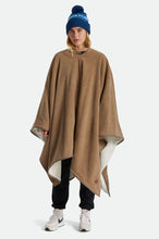 Load image into Gallery viewer, Bowery Poncho - Oatmeal
