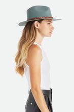 Load image into Gallery viewer, Messer Western Fedora - Black
