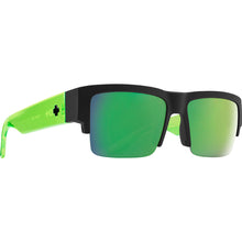Load image into Gallery viewer, Cyrus 5050 Soft Matte Black Translucent Green - HD Plus Gray Green with Green Spectra Mirror
