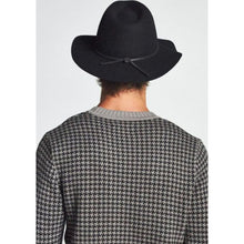 Load image into Gallery viewer, Wesley Fedora - Black
