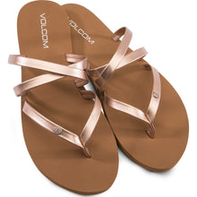 Load image into Gallery viewer, EASY BREEZY II SANDALS - ROSE GOLD
