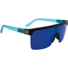 Load image into Gallery viewer, Flynn 5050 Soft Matte Black Translucent Blue - HD Plus Gray Green with Dark Blue Spectra Mirror
